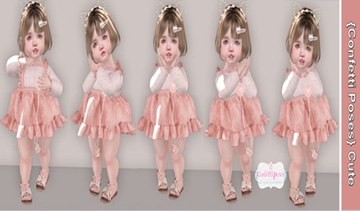 {Confetti Poses} Cute