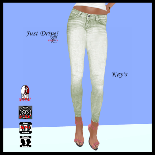 Jeans - Best Ever Fields for System and BOM-enabled Mesh Avatars