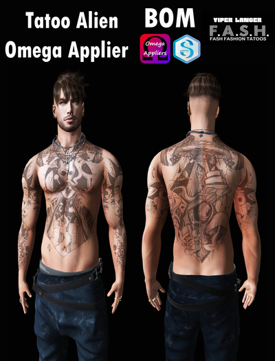 F.A.S.H VIPER  Tatoo Alien Omega Applier BOM