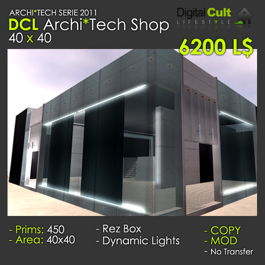 *** DCL Archi*Tech SHOP 40x40