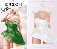 ERSCH - Leaf Towel -white-