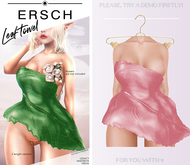 ERSCH - Leaf Towel -pink-