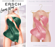 ERSCH - Leaves Wrap -pink-