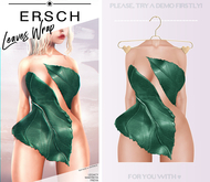 ERSCH - Leaves Wrap -darkgreen-
