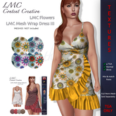 LMC TGA - Wrap Dress III - Flowers
