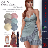 LMC TGA - Wrap Dress III - Pastels