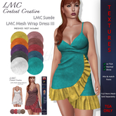 LMC TGA - Wrap Dress III - Suede