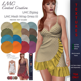 LMC TGA - Wrap Dress III - Zigzag