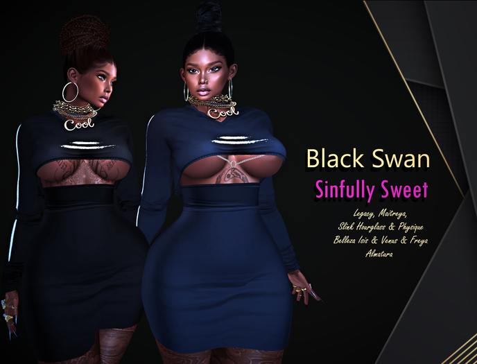 ! Black Swan ! Sinfully Sweet - Sweater fatpack