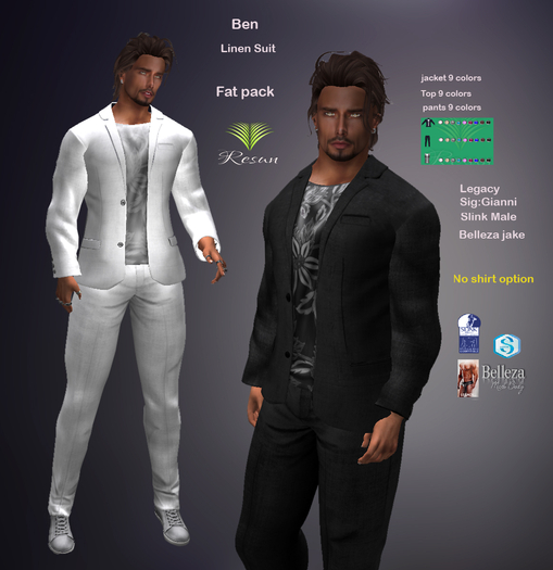 Res_Ben linen suit Fat Pack