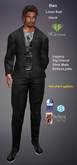 Res_Ben linen suit black