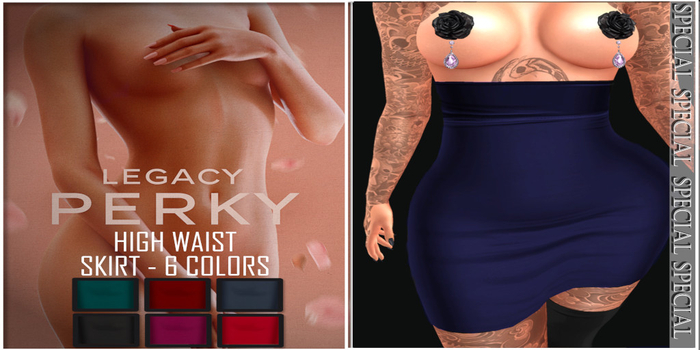 ! Black Swan ! Sinfully Sweet Skirt - Perky Edition