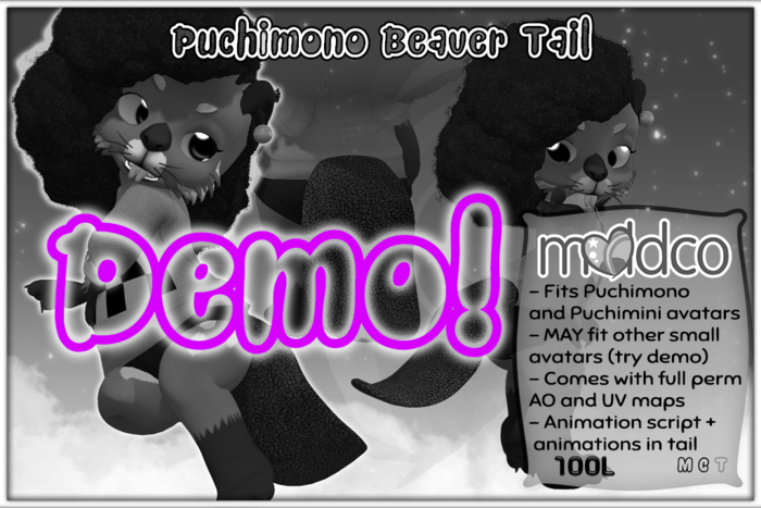 DEMO (mc) Puchimono Beaver Tail 1.0