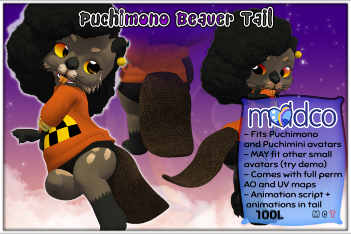 (mc) Puchimono Beaver Tail 1.0