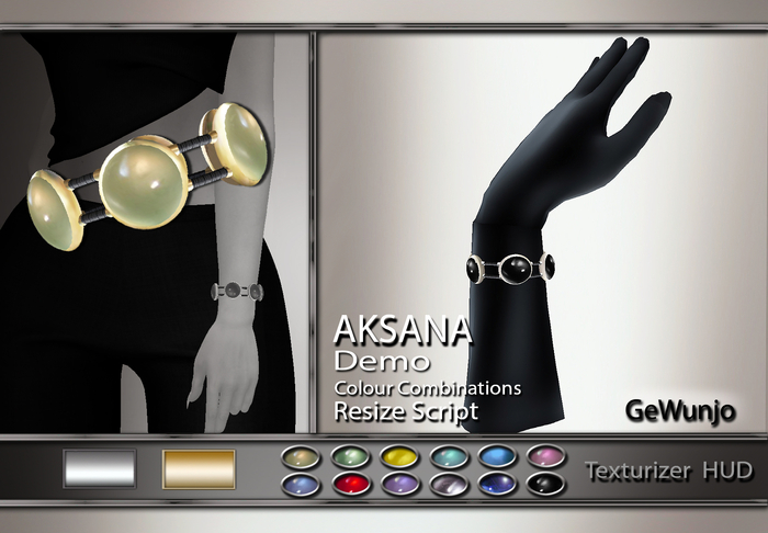 GeWunjo : AKSANA bracelets DEMO