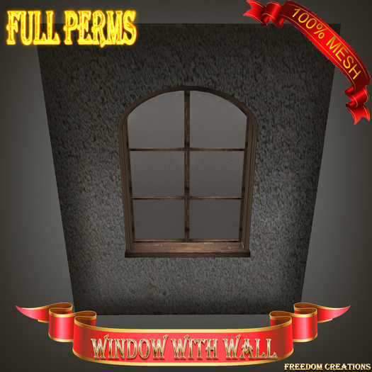 Window and wall FP-Freedom creations