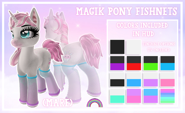 Magik Pony (MARE) Fishnets 
