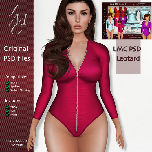 LMC PSD FILES - Leotard BOM - DEMO