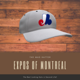 MLB Team Hat (M)(C) - Retro Expos (White)