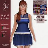 LMC PSD FILES - Tennis Dress BOM -