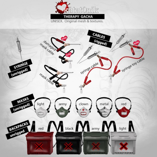 *katat0nik* (black battery backpack)Therapy Gacha