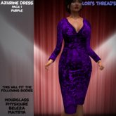 [L.T] Azurine Dress - P1 - Purple (REZZ ME)