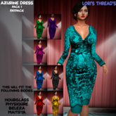 [L.T] Azurine Dress - P1 - FATPACK (REZZ ME)