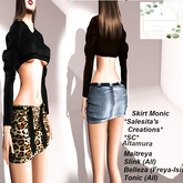 Skirt Monic *Salesita's Creations**SC* Box.