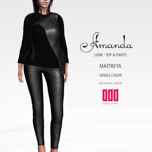 20229 [ADD] Amanda Look - Black