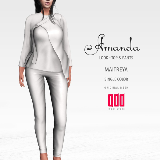 [ADD] Amanda Look - White