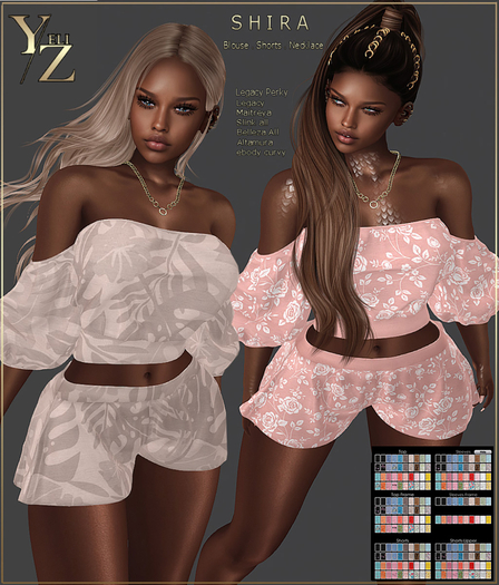 >> UnPack HUD << YELIZ MESH "SHIRA" - DEMO