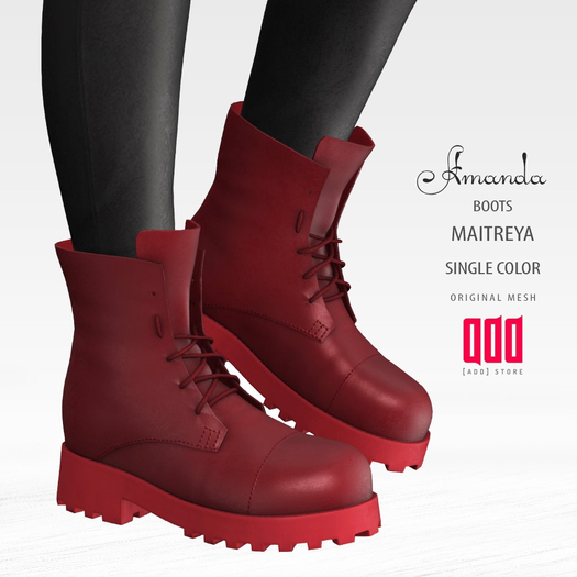 20236 [ADD] Amanda Boots - Red