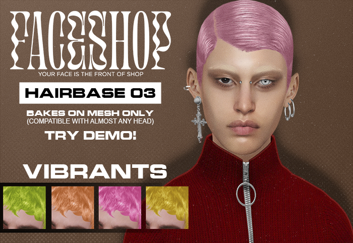 FACESHOP- Hairbase 03 /VIBRANTS