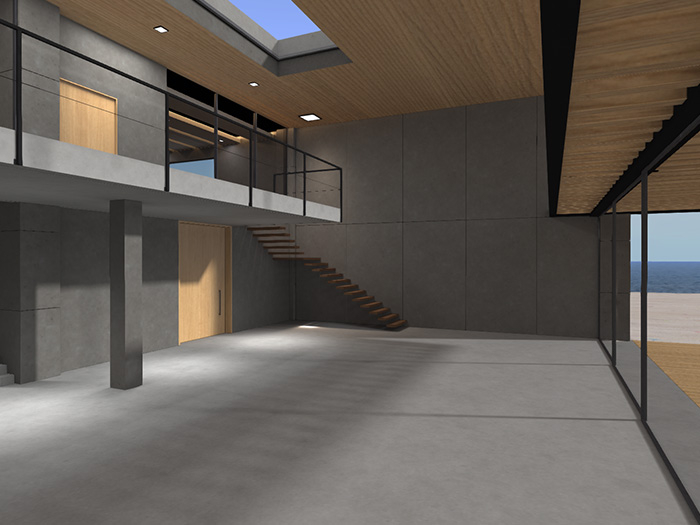 {om} Concrete House (rez}