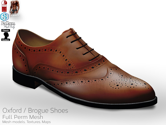 TS D71 Men's Oxford - Brogue Shoes