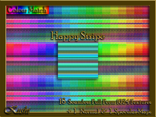 !Kushi! HappyStripe Textures -WearToUnpack