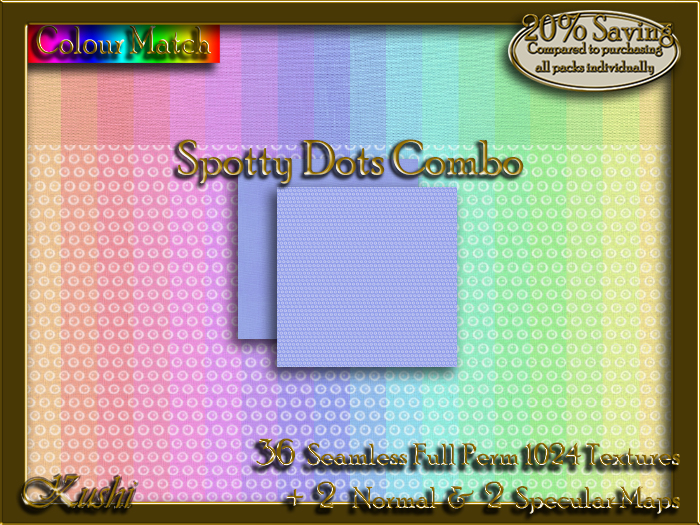 Spotty Dots Combo Textures