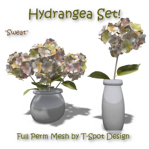 T-Spot Mesh - Hydrangea Set - "Sweat" - FP - LI=0.5-3.5