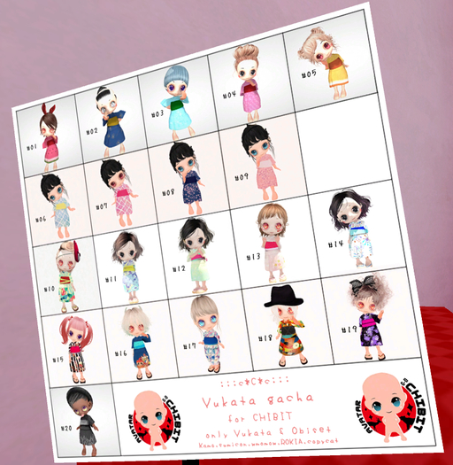 :::c*C*c:::CHIBIT Yukata #02 k-02