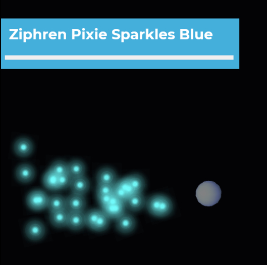 [Particle Effect] Ziphren Pixie Sparkles Blue (Full Perm)