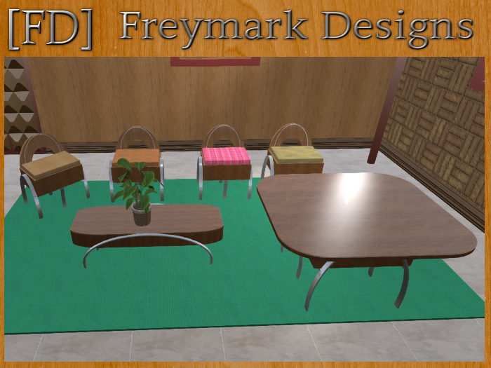 [FD] Arch Chair & Table Set v1.0