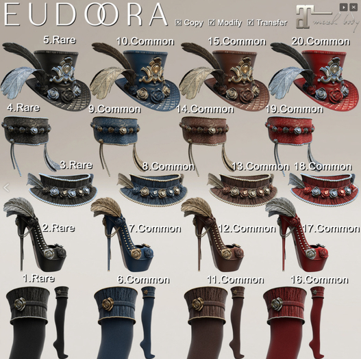 Eudora3D Anabelle Blindfold Red