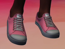 Pink Mesh Sneakers with Resize HUD 