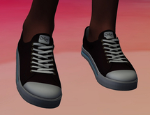 Black Mesh Sneakers with Resize HUD 