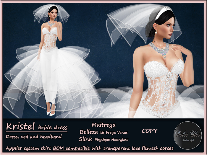 KRISTEL BRIDE DRESS  [DEMO] 