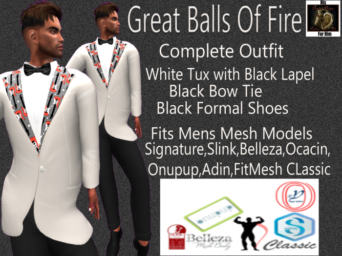 !PD-GreatBallsOfFire Tuxedo