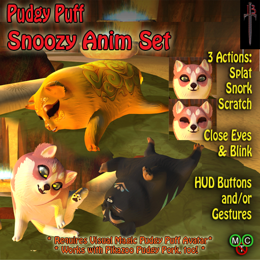 13T Pudgy Puff Snoozy Anims Add-On