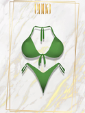 .::E.D.D.A::. Rita Thong Bikini {GREEN}