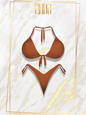 .::E.D.D.A::. Rita Thong Bikini {ORANGE}