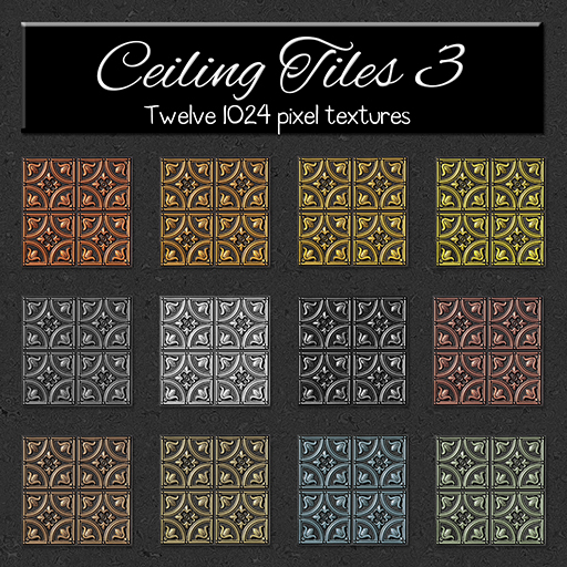 *Wallflowers* Ceiling Tiles 3